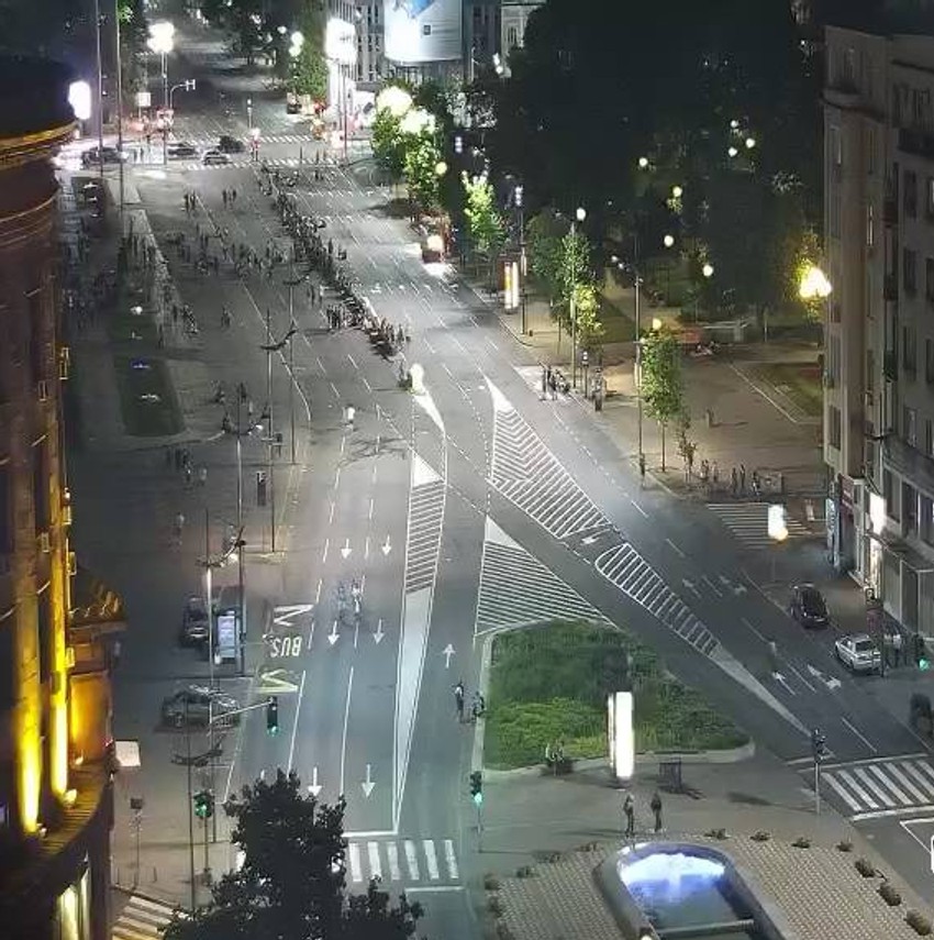 Kraj protesta u Beogradu