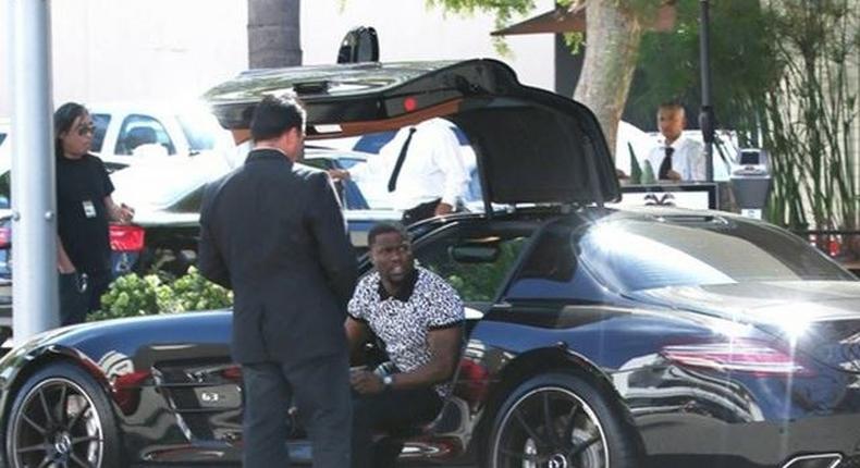 Kevin Hart's SLS-AMG 