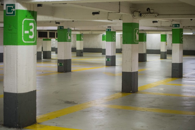 Puste centrum handlowe