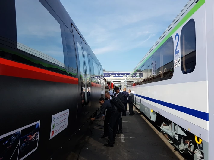 CRRC zaprezentowało na InnoTrans wagon metra Cetrovo