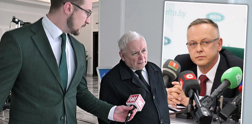 Kaczyński zapytany o sędziego zdrajcę. "To jest ich człowiek!"