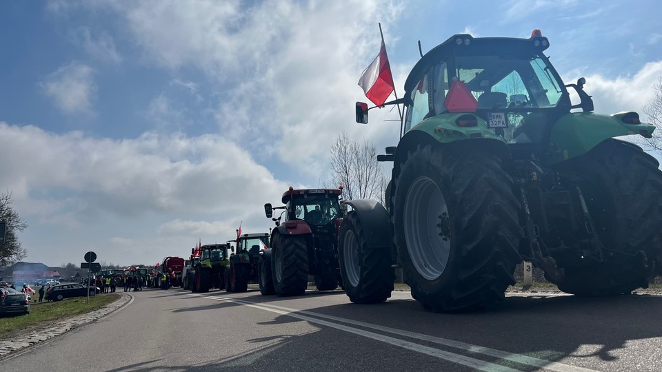 Protesty rolników pod Białymstokiem, Fasty DK65