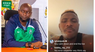 Finidi George responds to accusation made by Victor Osimhen in viral video