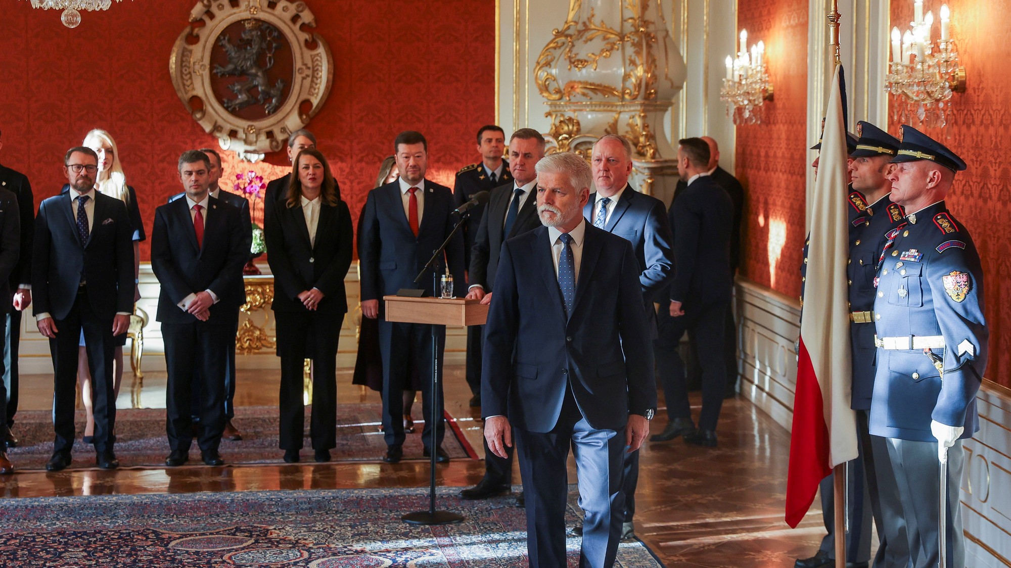 Český prezident Petr Pavel.