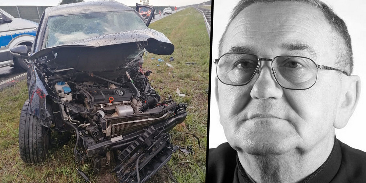 Ks. Władysław Szymański zginął w wypadku na A2. Podano datę pogrzebu