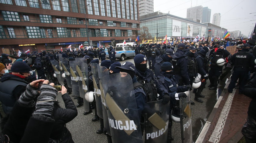 Strajk Kobiet w Warszawie