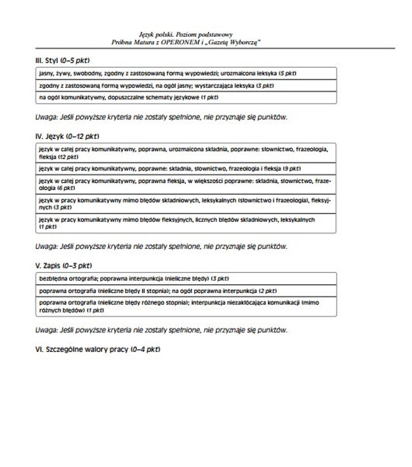 Próbna matura z języka polskiego. Pytania i odpowiedzi