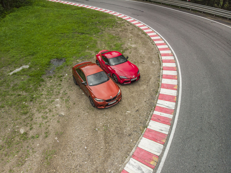 BMW M2 Competition vs Toyota GR Supra 
