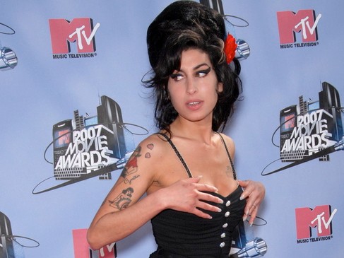 Amy Winehouse portret intymny