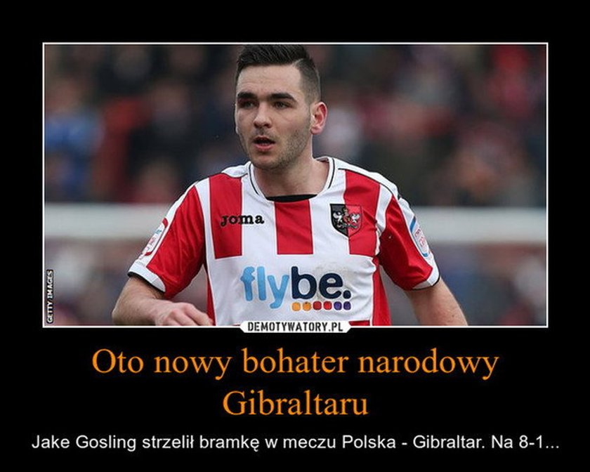 Memy po meczu Polska - Gibraltar 8:1. Galeria