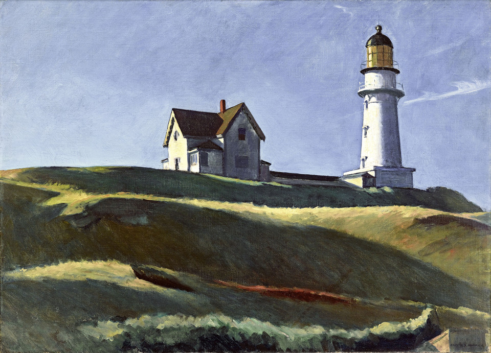 Edward Hopper, "Lighthouse Hill" (1927)