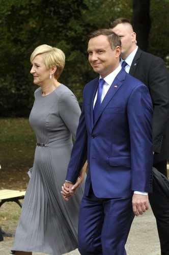 Agata Kornhauser-Duda i Andrzej Duda