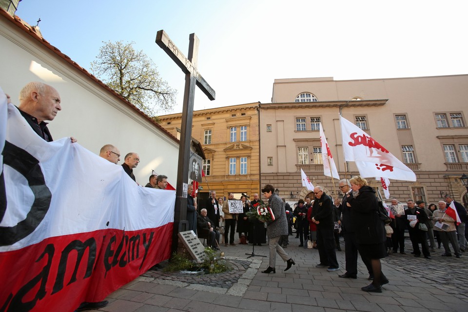 7. rocznica katastrofy smoleńskiej w Krakowie