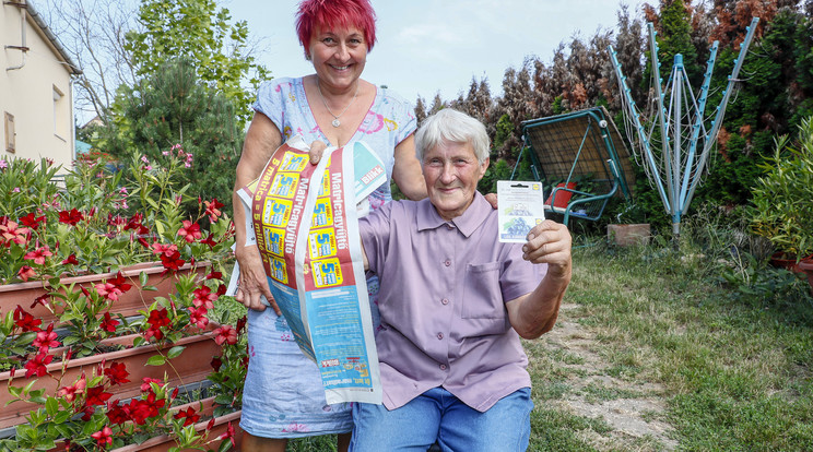 Zsuzsa és lánya, Zsuzsi már nyert,﷯de tovább játszanak /Fotó: Fuszek Gábor