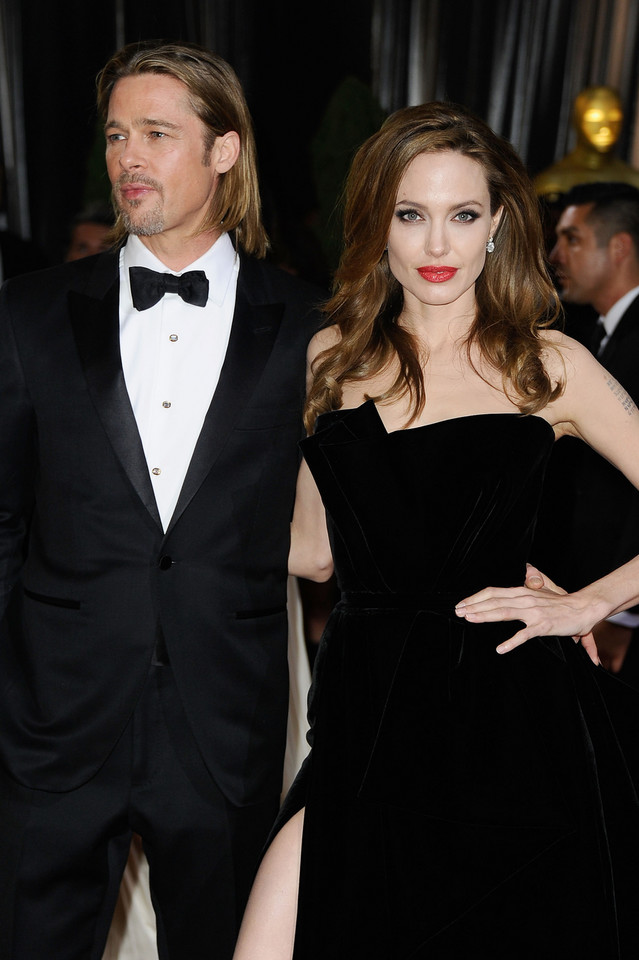 Angelina Jolie i Brad Pitt / fot. Getty Images