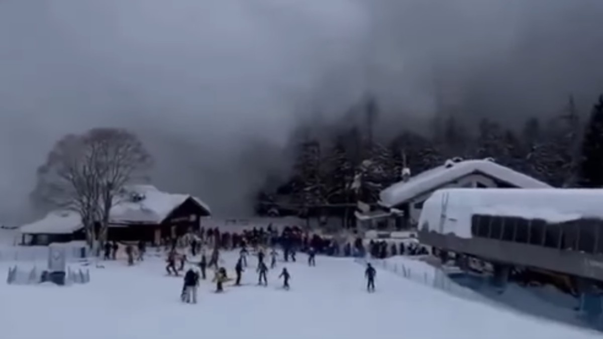 Snežni oblak u Italiji