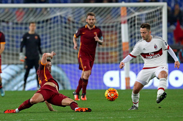 Liga włoska: Remis Romy z Milanem. Szczęsny puścił jednego gola. WIDEO