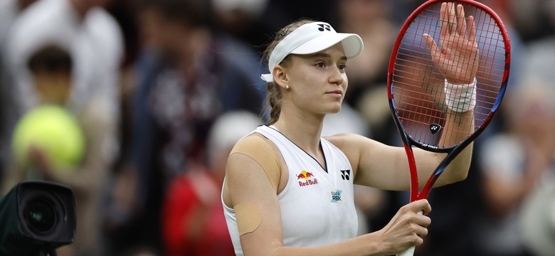 Podopieczna byłego trenera Igi Świątek urwała seta Jelenie Rybakinie