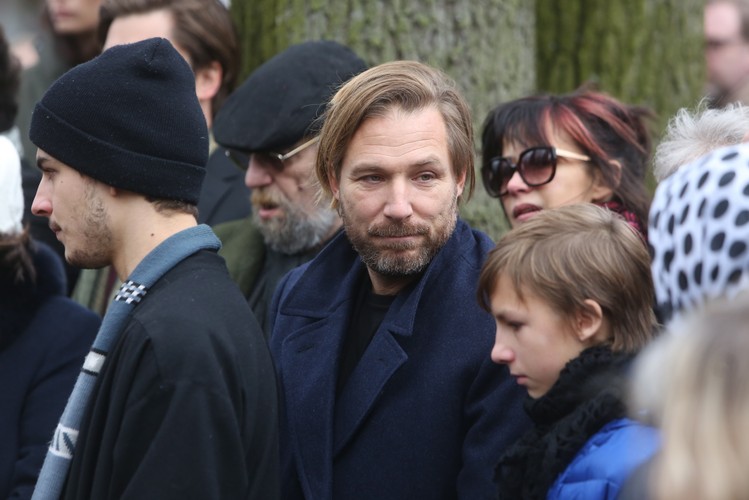 Sophie Marceau i synowie reżysera: Xawery Żuławski oraz Vincent