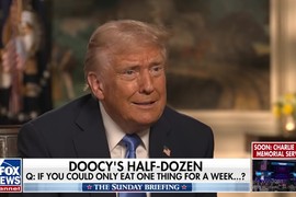 Pitali su Trampa šta bi JEO NEDELJU DANA da može da bira  samo JEDNO i evo šta je rekao! Srbi će ga razumeti, ali nutricionistima PADA MRAK NA OČI - "ZDRAVLJE NA USTA ULAZI" kod njega uopšte ne važi