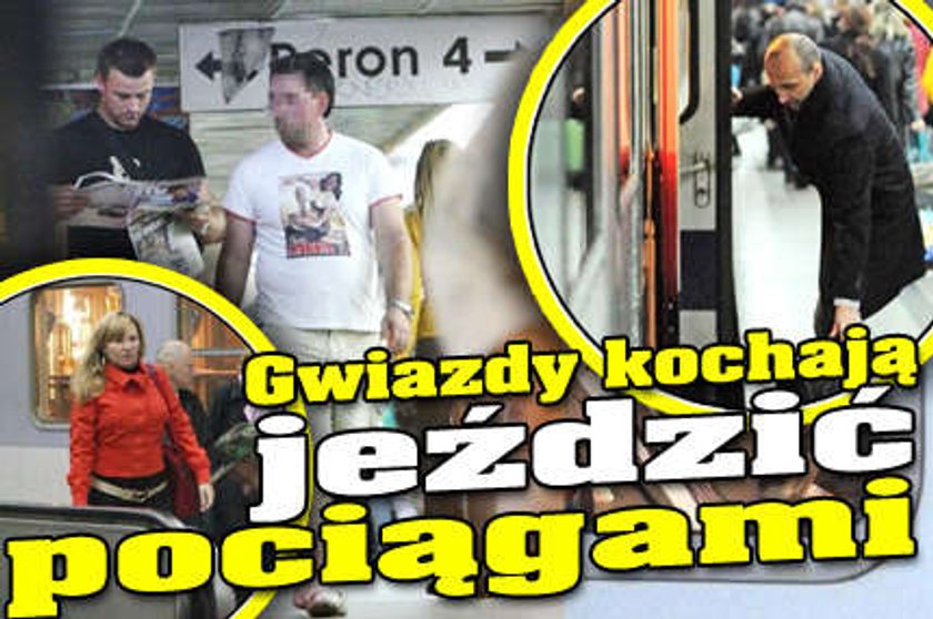 Gwiazdy kochają pociągi