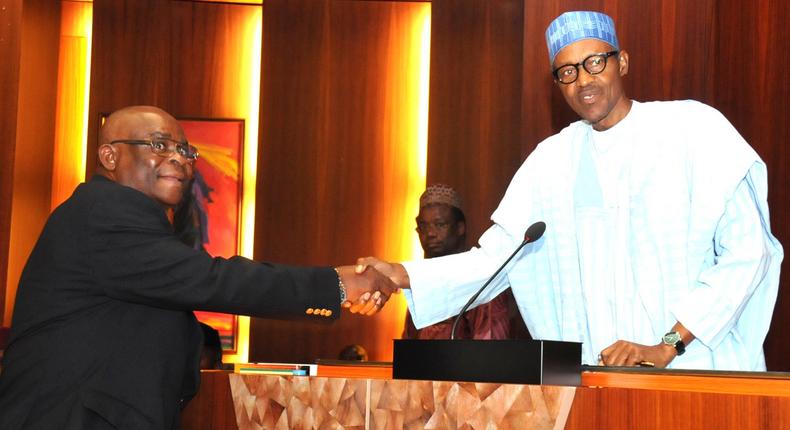 President Buhari and Onnoghen