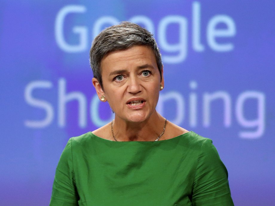 European Competition commissioner Margrethe Vestager.