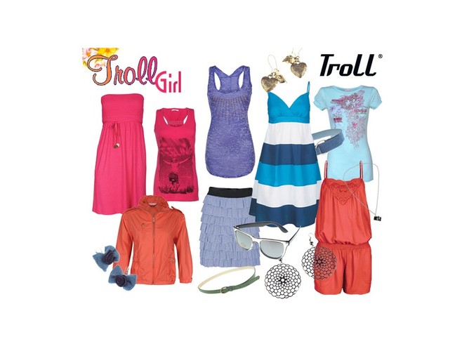 Letnie inspiracje marki Troll - stylizacja Troll lato 2011