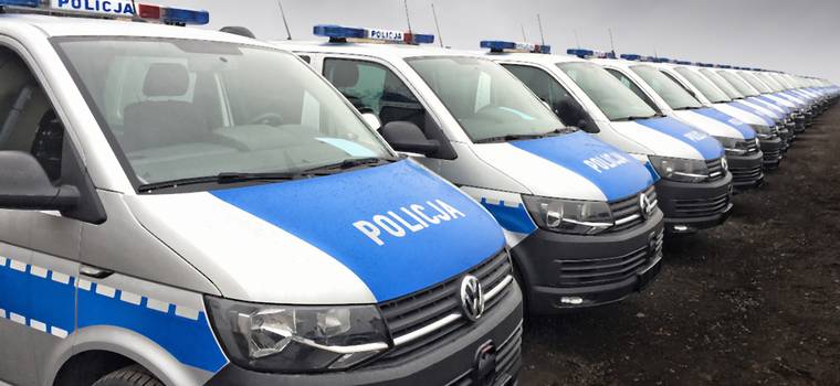 Nowe Volkswageny Transportery dla policji