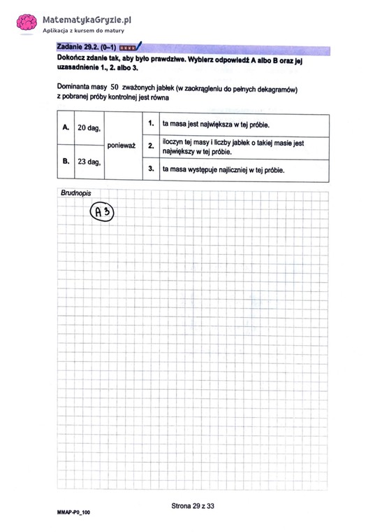 Matura z matematyki