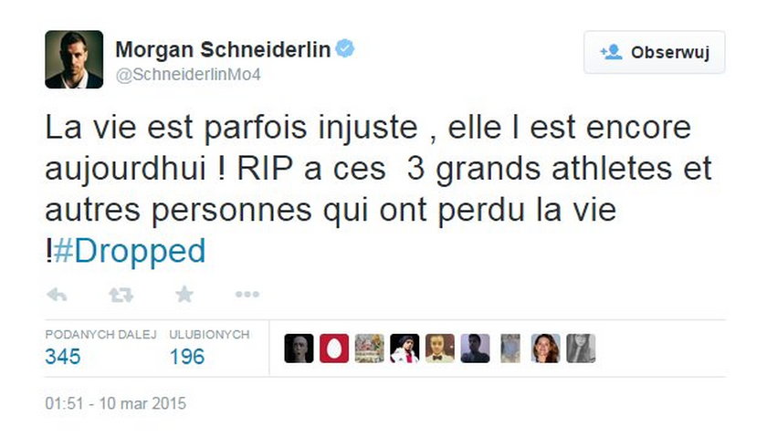 Kondolencja z całego świata po śmierci sportowców z Francji!