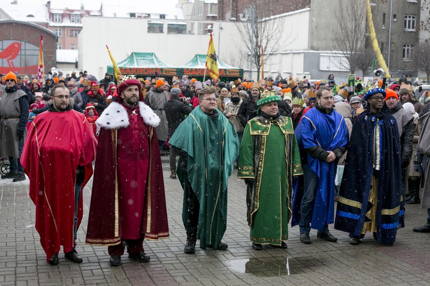 Orszak Trzech Króli przeszedł ulicami Katowic