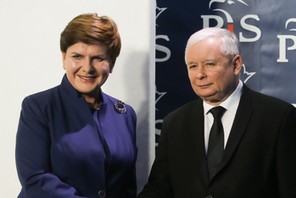 Beata Szydło Jarosław Kaczyński PiS Prawo i Sprawiedliwość polityka rząd PiS