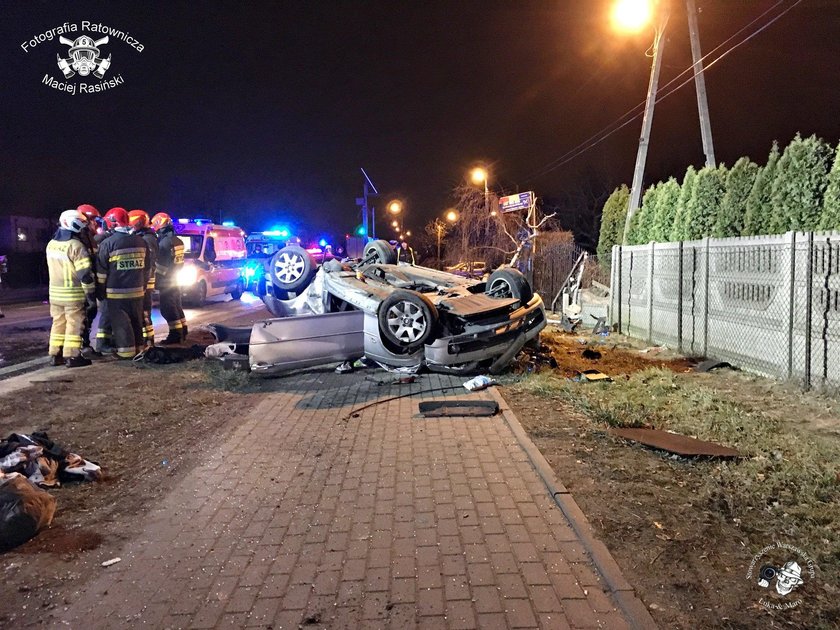 Tragiczny finał pościgu, nie żyją dwie osoby