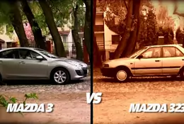 Mazda 323 vs Mazda 3, czyli dwadzieścia lat minęło...
