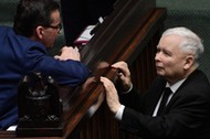 Mateusz Morawiecki i Jarosław Kaczyński