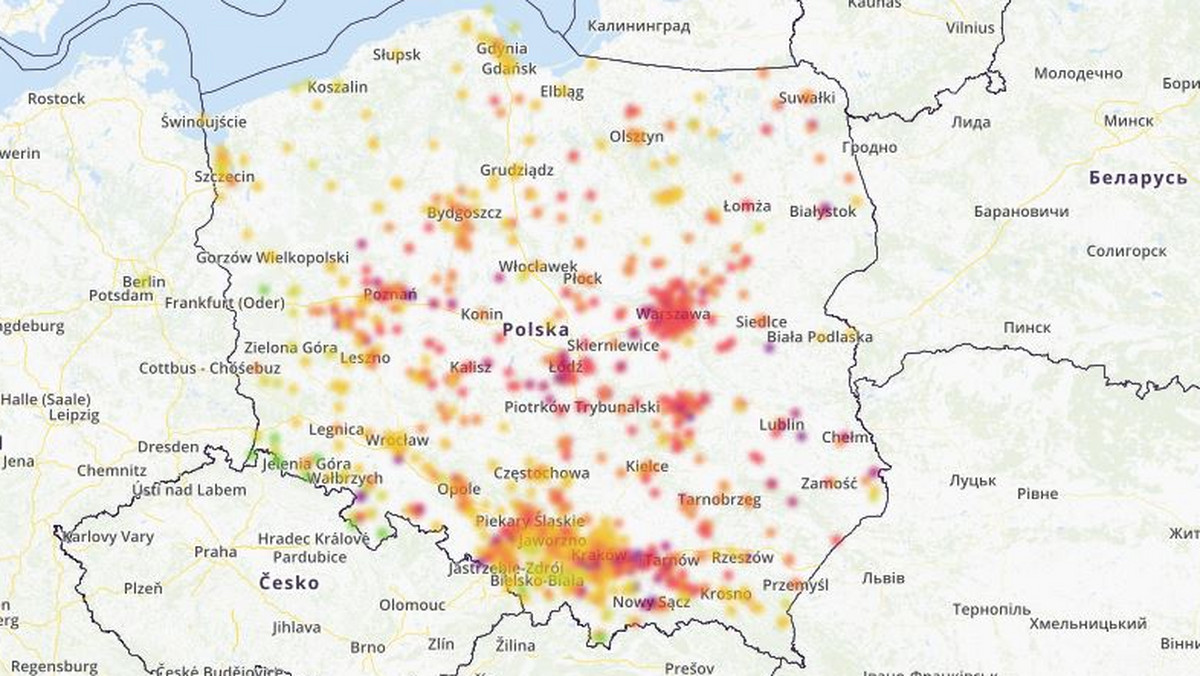 Smog w Polsce - 26 stycznia. Stan, jakość i zanieczyszczenie powietrza