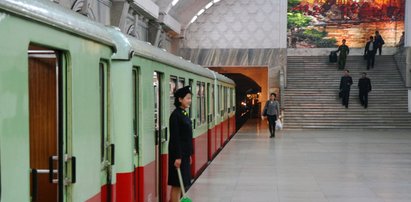 Tak wygląda metro w Korei Północnej. Zdjęcia robią wrażenie