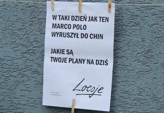 'Zrób komuś dzień dobry'. Uliczna poetka Loesje prostym słowem chce zmieniać świat [WYWIAD]