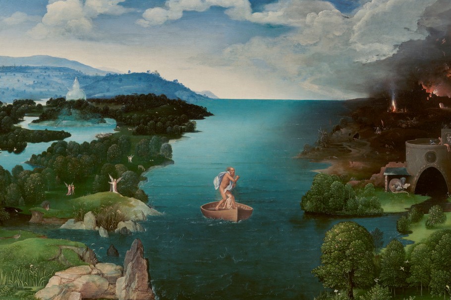 Joachim Patinir, „Charon przepływający Styks”