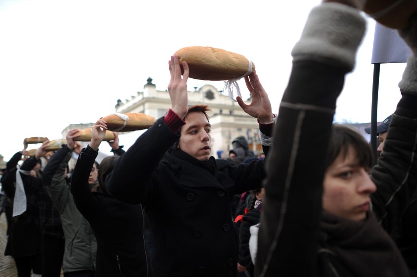 Protest u Sofiji protiv zagađivačke tehnologije i "Ševrona"
