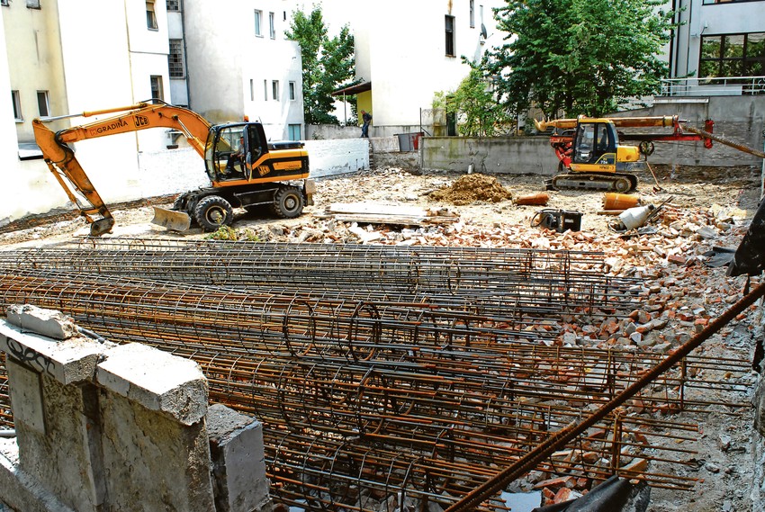 Izgradnja objekta u Dositejevoj