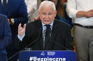 Prezes PiS Jarosław Kaczyński