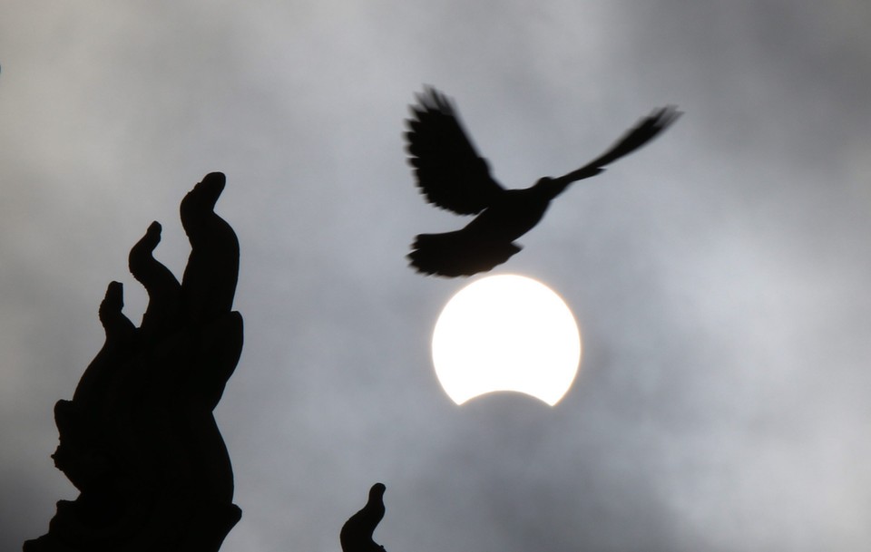 CAMBODIA SOLAR ECLIPSE (Partial solar eclipse in Cambodia)