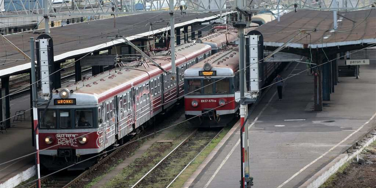 Pociągi jeżdżą jak chcą!