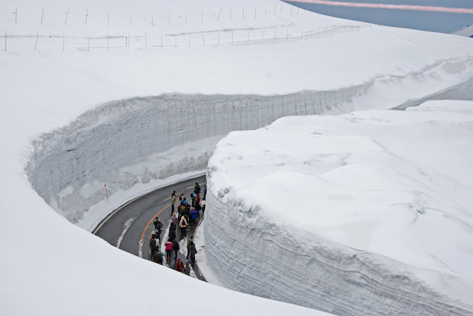 Droga Tateyama Kurobe Alpine Route "Dach Japonii"