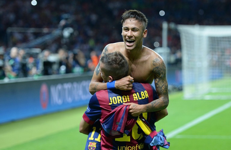 Tak Barcelona cieszyła się z wygrania Ligi Mistrzów