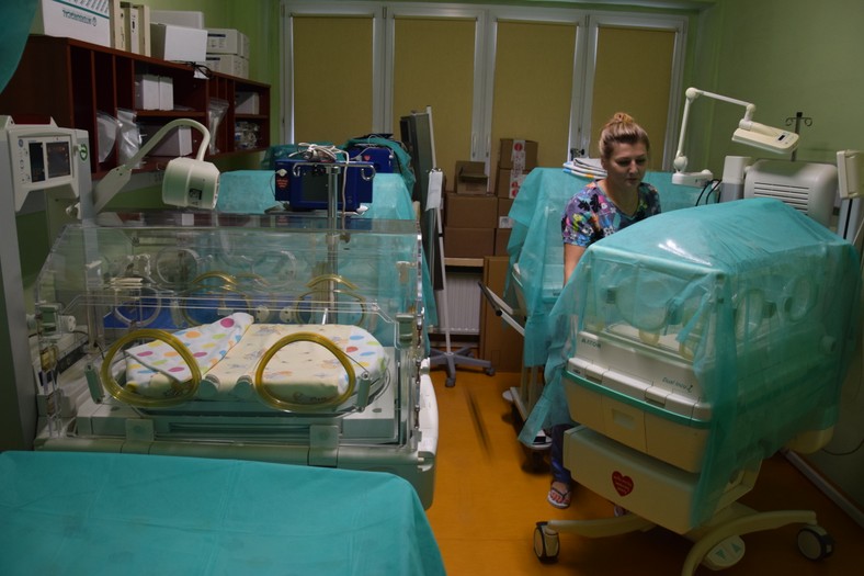 Oddziały Neonatologii Szpitala Miejskiego w Rudzie Śląskiej Fot. Paweł Pawlik