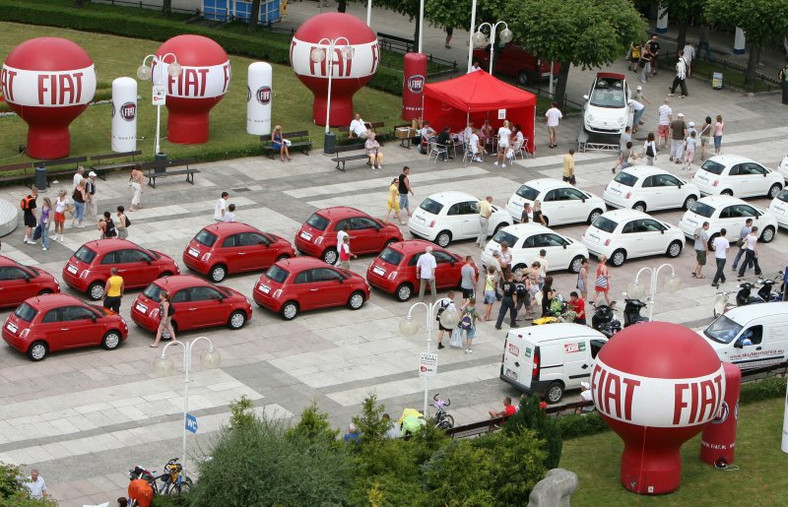 Fiat w peletonie 66. Tour de Pologne