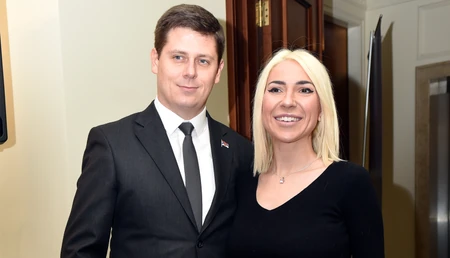 Jovana Jeremić i Vojislav Milošević